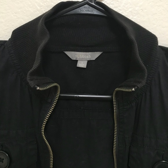 Black Zip Jacket - Picture 2 of 2